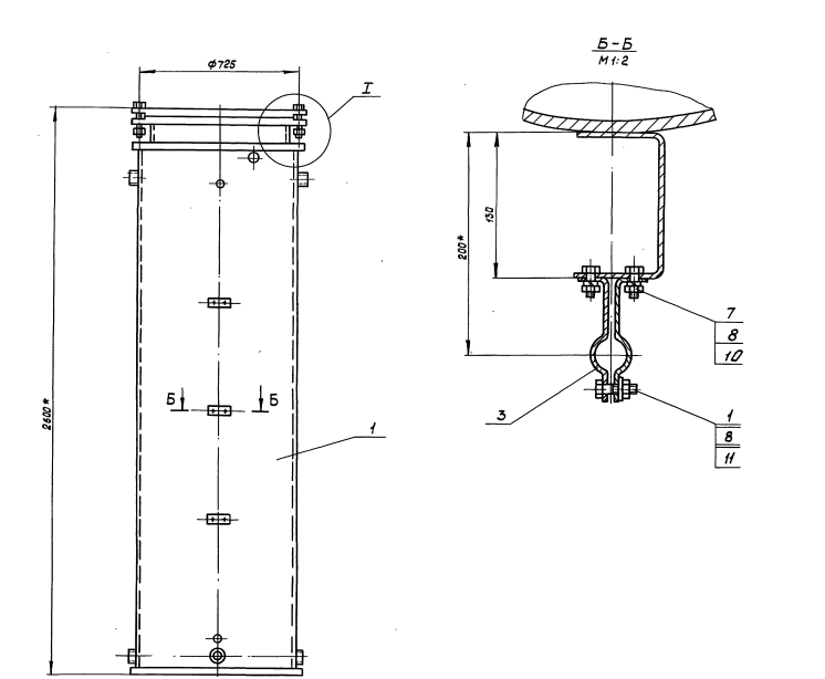 Рисунок 2. Бак для воды цилиндрической формы (размеры — бак БB-09)..png