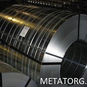 Штрипс оцинкованный 0.45х450 мм